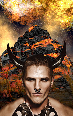 Baal as he appears in the novel series, Chronicles of the Nephilim.