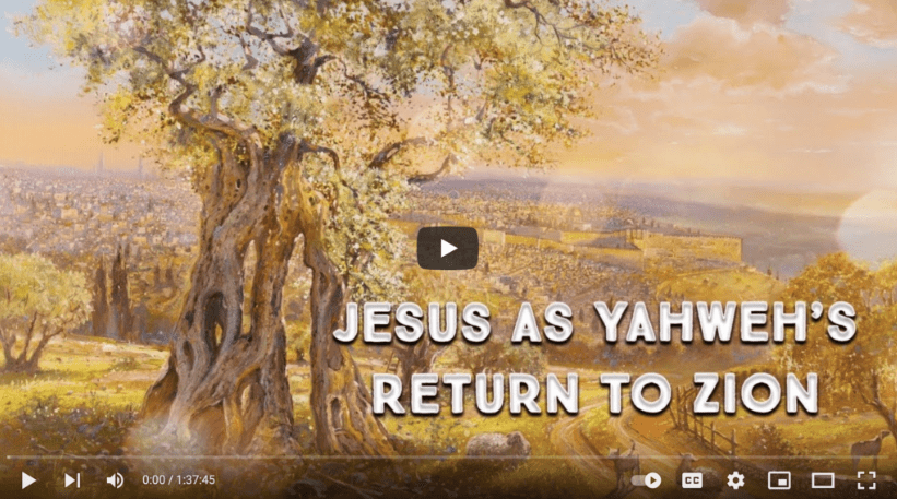 JesusAsYahweh