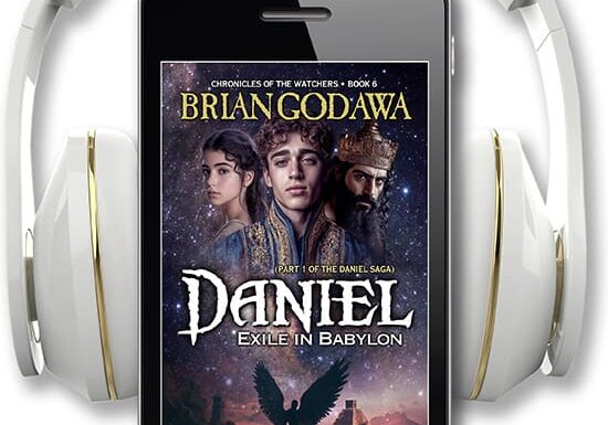 Smartphone with book cover and headphones.