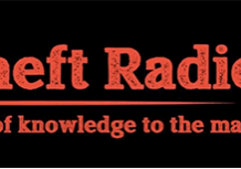 Fire Theft Radio logo with red sunburst