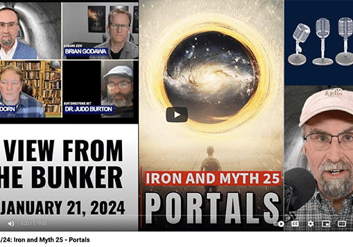 YouTube thumbnail: portals discussion with hosts